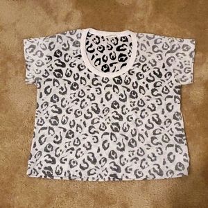 Leopard print tshirt